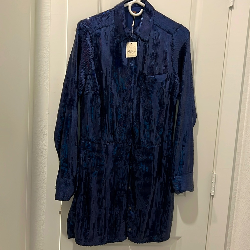 Free People sequin dress
